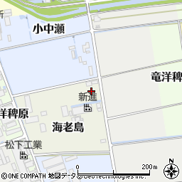 静岡県磐田市海老島1564-1周辺の地図