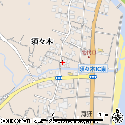 静岡県牧之原市須々木964周辺の地図
