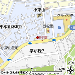 兵庫県神戸市垂水区小束山本町2丁目1周辺の地図