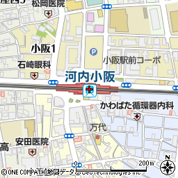 スギドラッグ小阪駅東店周辺の地図