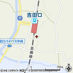 広島県安芸高田市周辺の地図