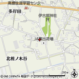 愛知県豊橋市伊古部町北椎ノ木谷364周辺の地図