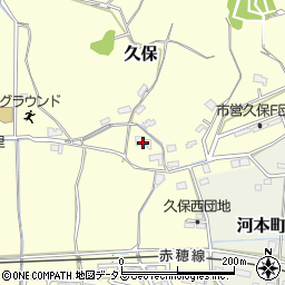 岡山県岡山市東区久保16周辺の地図