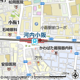 ミスタードーナツ 小阪周辺の地図