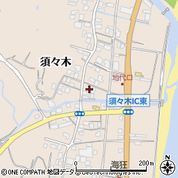 静岡県牧之原市須々木963-1周辺の地図