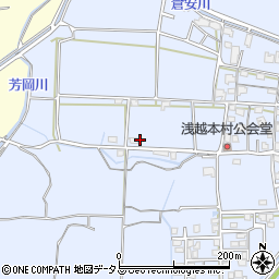 岡山県岡山市東区浅越447周辺の地図