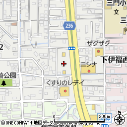 中華園 岡山本店周辺の地図