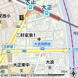 田中荘周辺の地図