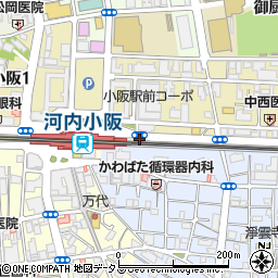 スギ薬局　小阪駅東店周辺の地図