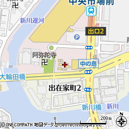 株式会社納田商店　加工場周辺の地図
