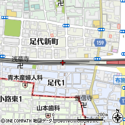 近鉄ビルサービス株式会社　西防災センター周辺の地図