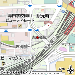 吉原冷蔵株式会社　本社周辺の地図
