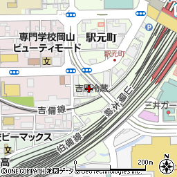 吉原冷蔵株式会社　本社周辺の地図