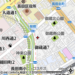 株式会社イヤサカ神戸営業所周辺の地図