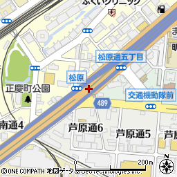 兵庫県神戸市兵庫区松原通5丁目周辺の地図