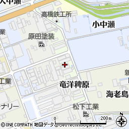 静岡県磐田市竜洋稗原631周辺の地図