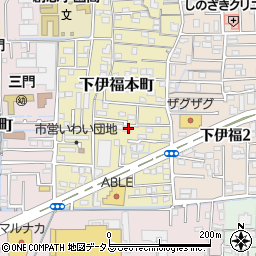 岡山県岡山市北区下伊福本町3-37周辺の地図