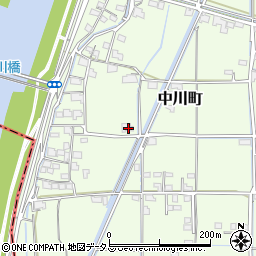 岡山県岡山市東区中川町710周辺の地図