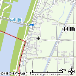 岡山県岡山市東区中川町661周辺の地図