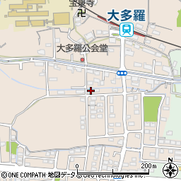 岡山県岡山市東区大多羅町154周辺の地図