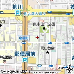 精華学園高等学校　岡山校周辺の地図