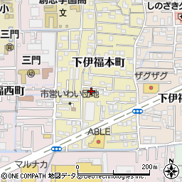 岡山県岡山市北区下伊福本町3-30周辺の地図