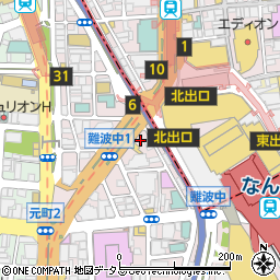 鶏家　六角鶏周辺の地図