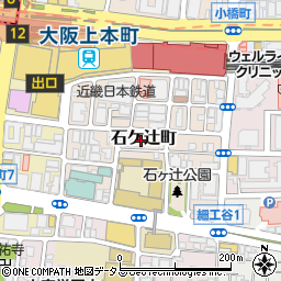 大阪府大阪市天王寺区石ケ辻町周辺の地図