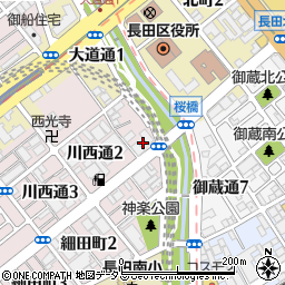 ノーテープ工業　神戸営業所周辺の地図
