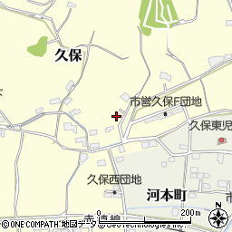 岡山県岡山市東区久保554周辺の地図