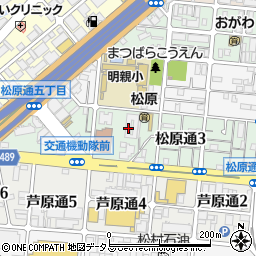 神戸市立老人福祉施設松原デイサービスセンター周辺の地図