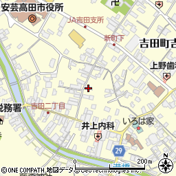 広島県安芸高田市吉田町吉田1123周辺の地図