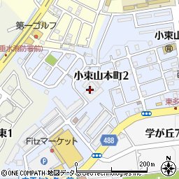 兵庫県神戸市垂水区小束山本町2丁目20周辺の地図