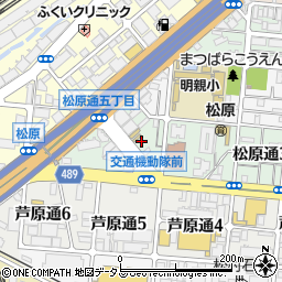 兵庫県神戸市兵庫区松原通4丁目周辺の地図