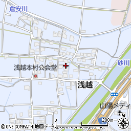 岡山県岡山市東区浅越333-7周辺の地図