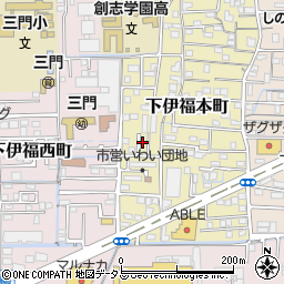岡山県岡山市北区下伊福本町5周辺の地図