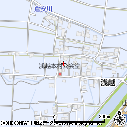 岡山県岡山市東区浅越357周辺の地図