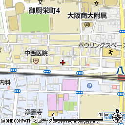 プレアール小阪周辺の地図