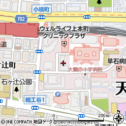 シルキードライロイヤルパークス桃坂店周辺の地図