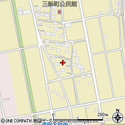 静岡県浜松市中央区三新町287周辺の地図