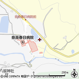 奈良イオンハウス周辺の地図