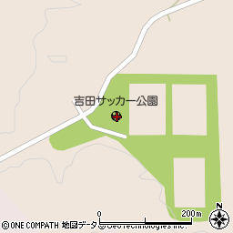広島県安芸高田市吉田町西浦187周辺の地図