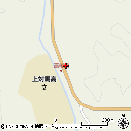 長崎県対馬市上対馬町大浦372周辺の地図
