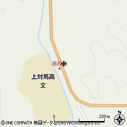 長崎県対馬市上対馬町大浦372周辺の地図