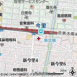 白百合診療所周辺の地図