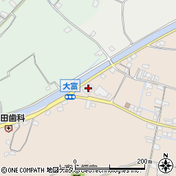 株式会社岡崎商会　大富営業所周辺の地図