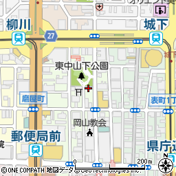 岡山ＹＭＣＡ周辺の地図