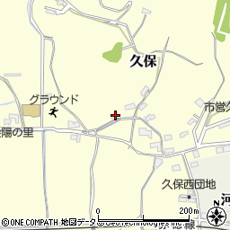 岡山県岡山市東区久保482周辺の地図