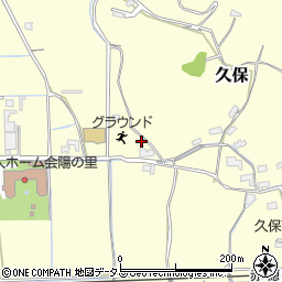 岡山県岡山市東区久保410周辺の地図