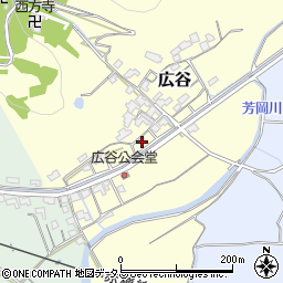 岡山県岡山市東区広谷282周辺の地図